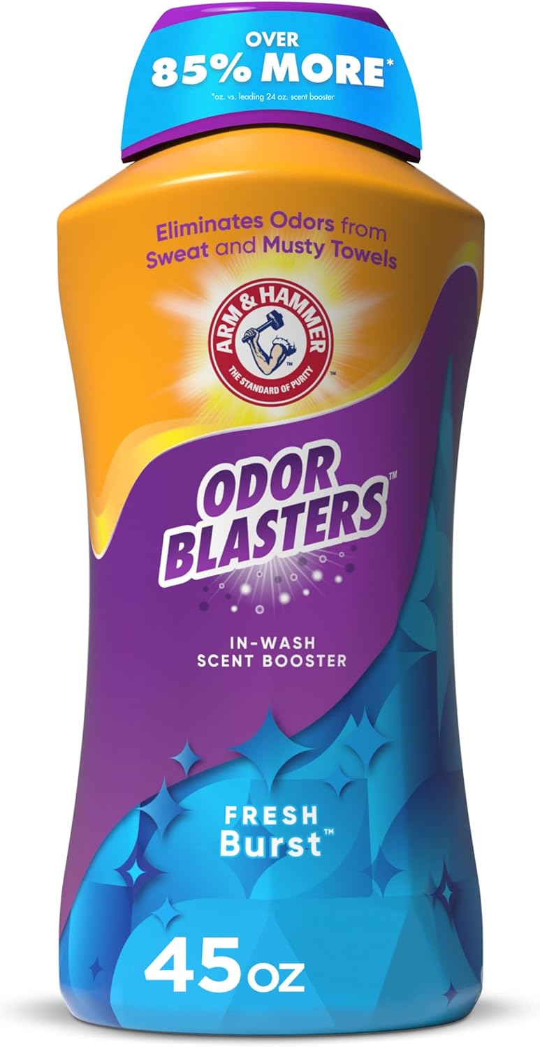 ARM & HAMMER Clean Scentsations In-Wash Scent Booster, Laundry Scent Booster Tropical Paradise scent, 45 Oz