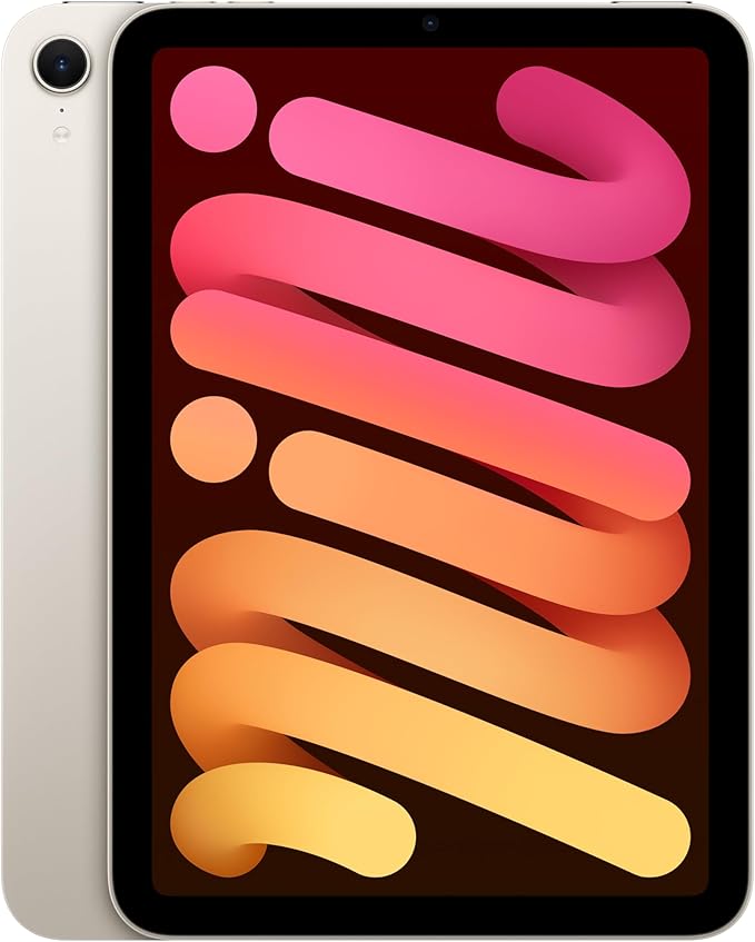 Apple iPad mini (A17 Pro): Apple Intelligence, 8.3-inch Liquid Retina Display, 128GB, Wi-Fi 6E, 12MP Front/12MP Back Camera, Touch ID, All-Day Battery Life — Space Gray