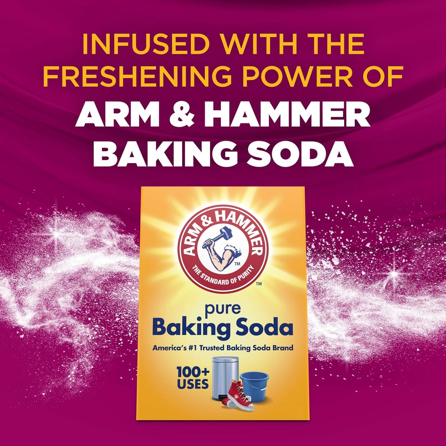 ARM & HAMMER Clean Scentsations In-Wash Scent Booster, Laundry Scent Booster Tropical Paradise scent, 45 Oz