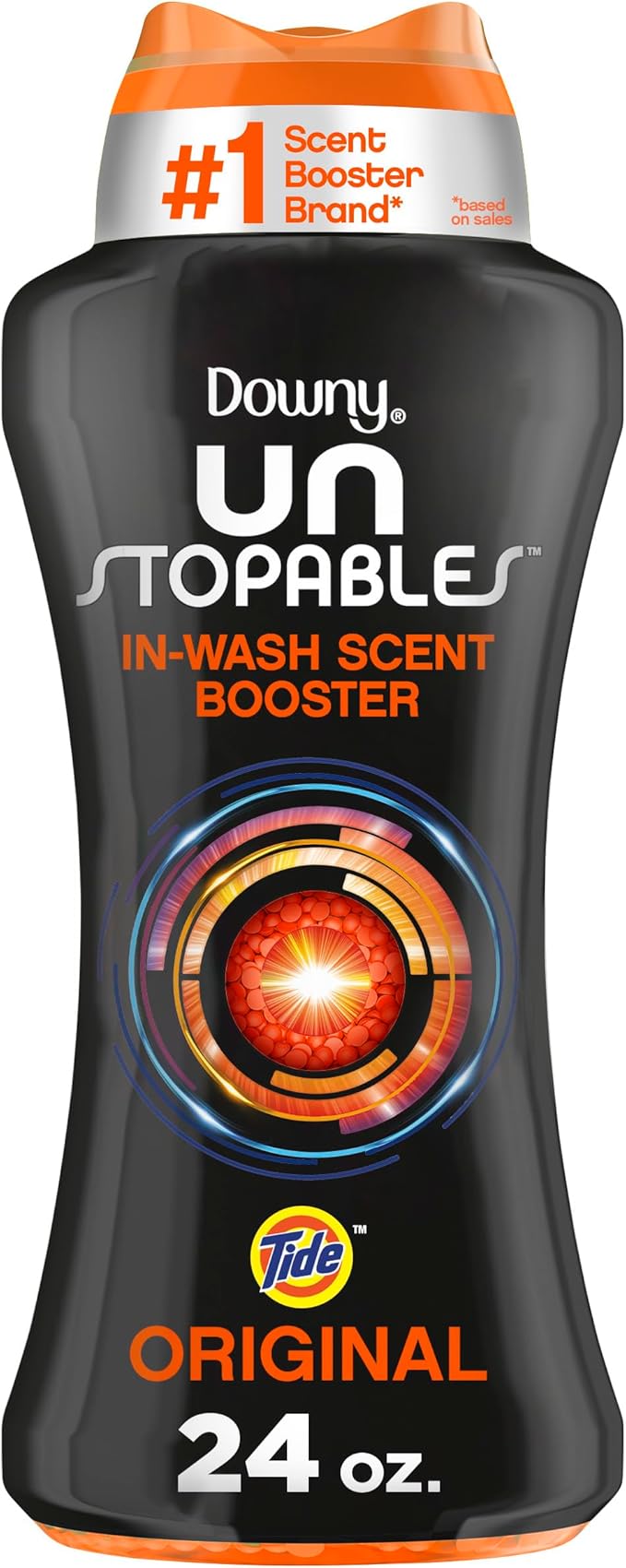 Downy Unstopables In Wash Scent Booster Beads, Fresh Scent, 24 oz, Laundry Beads for Odor Protection