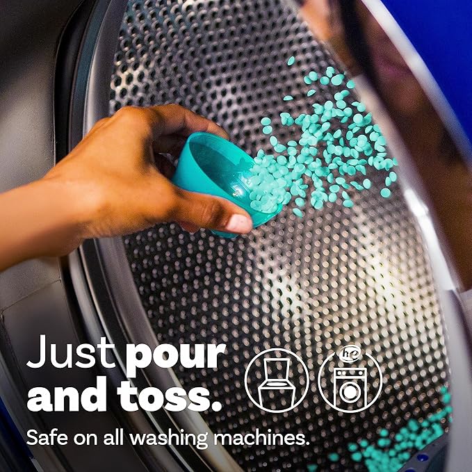 Downy Unstopables In Wash Scent Booster Beads, Fresh Scent, 24 oz, Laundry Beads for Odor Protection