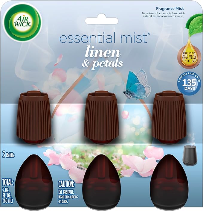 AIR WICK Essential Mist - Triple Refill Hawaii Exotic Papaya & Hibiscus Flower (3X.67) oz.