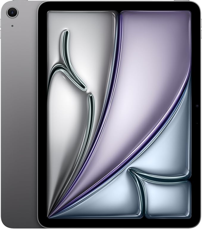 Apple iPad Air 11-inch with M3 chip Built for Apple Intelligence, Liquid Retina Display, 128GB, 12MP Front/Back Camera, Wi-Fi 6E, Touch ID, All-Day Battery Life — Blue