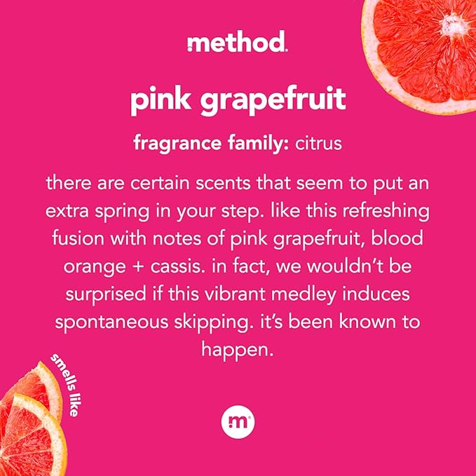 Method All-Purpose Cleaner Refill, Pink Grapefruit, 68 Fl Oz