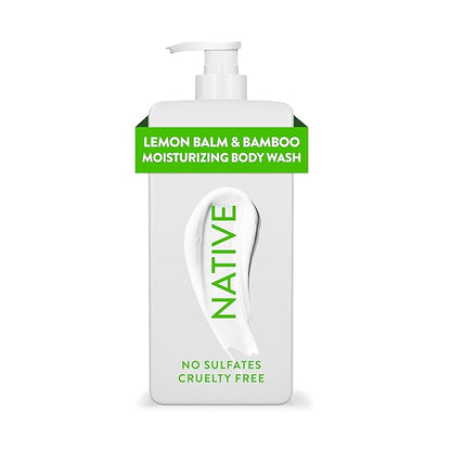Native Moisturizing Body Wash Contains Naturally Derived Ingredients | For Women & Men, Sulfate, Paraben, & Dye Free Leaving Skin Soft and Hydrated | Shea Butter & Almond 18 oz