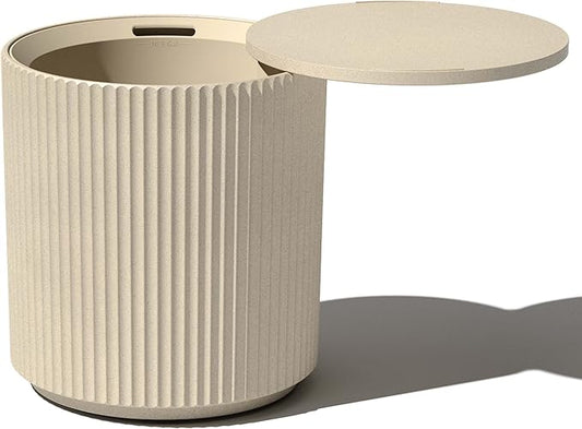 Chill Side Table - 2 in 1 - Designed for use as Outdoor Side Table, Patio Decor and Ice Chest