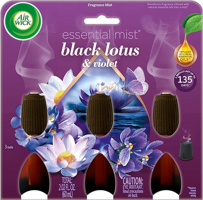 AIR WICK Essential Mist - Triple Refill Hawaii Exotic Papaya & Hibiscus Flower (3X.67) oz.